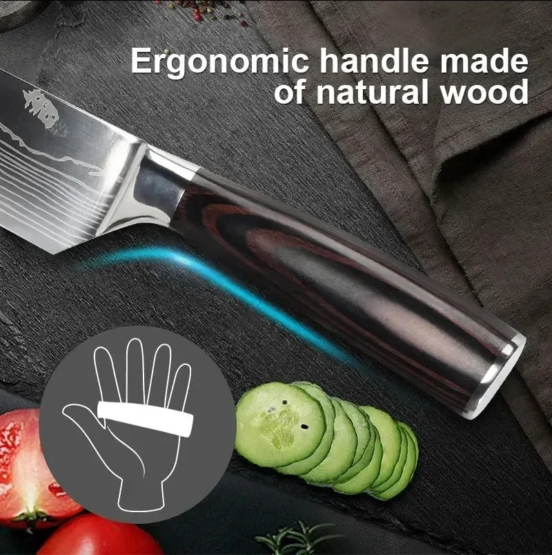 Couteau Santoku