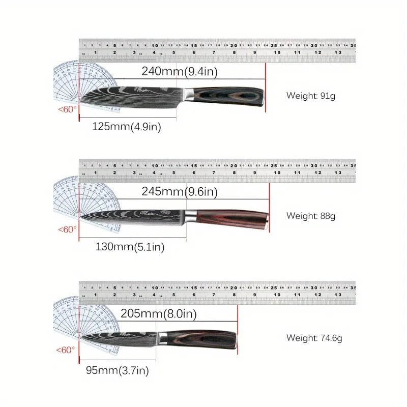 Couteau Santoku